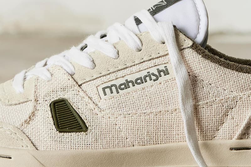 マハリシ x リーボックによる最新コラボ LT コートのディテールをチェック maharishi reebok hemp lt court release info date store list buying guide photos price 