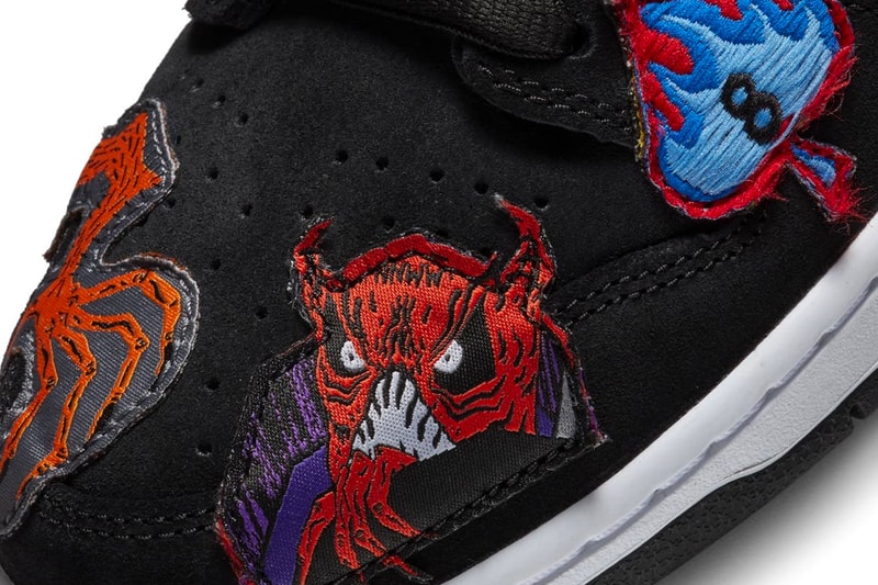ナイキSBxネックフェイスによるコラボダンクローがついに発売 Neckface Nike SB Dunk Low Official Look Release Info DQ4488-001 Date Buy Price 