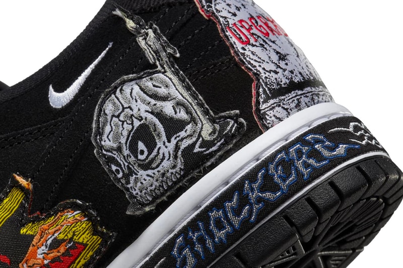 ナイキSBxネックフェイスによるコラボダンクローがついに発売 Neckface Nike SB Dunk Low Official Look Release Info DQ4488-001 Date Buy Price 