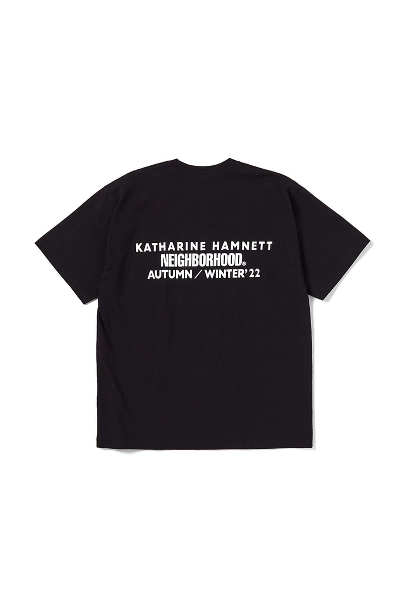 ネイバーフッドとキャサリンハムネットから最新コレクションがリリース NEIGHBORHOOD x Katharine Hamnett collab archive collection release info