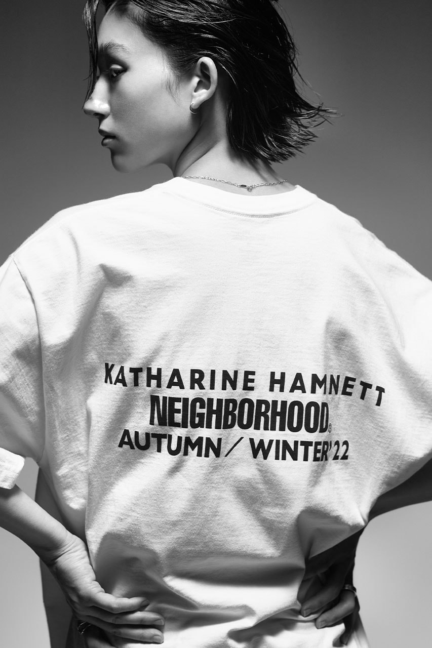 ネイバーフッドとキャサリンハムネットから最新コレクションがリリース NEIGHBORHOOD x Katharine Hamnett collab archive collection release info