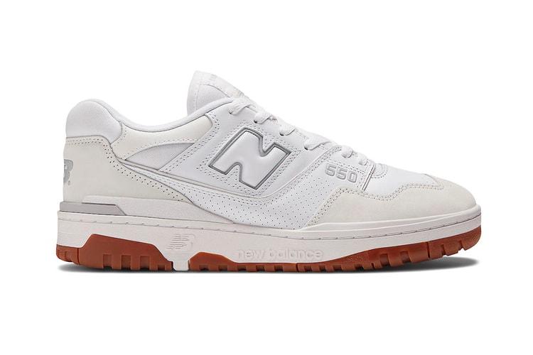 New Balance 550 からオールホワイトを纏った新色 “White Gum” がスタンバイ