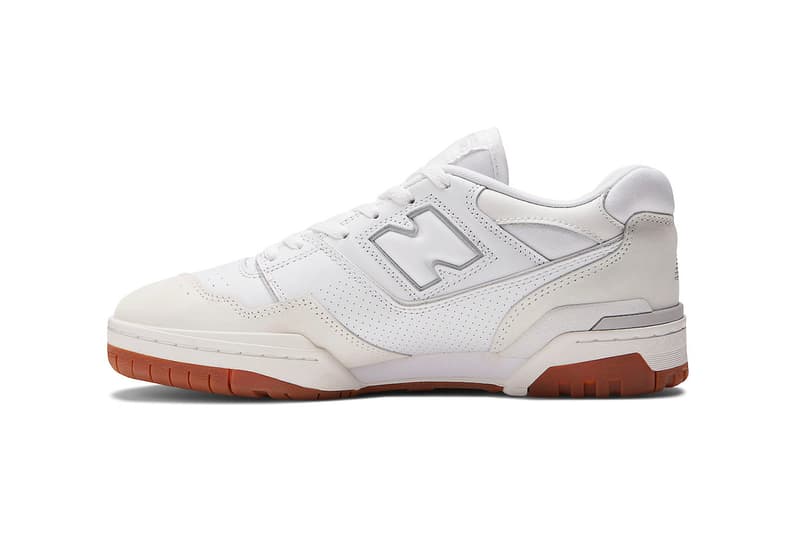 ニューバランス550からオールホワイトを纏った新色 “ホワイトガム”がスタンバイ New Balance 550 Surfaces in "White Gum" BB550WGU release info nb 650 basketball low-tops