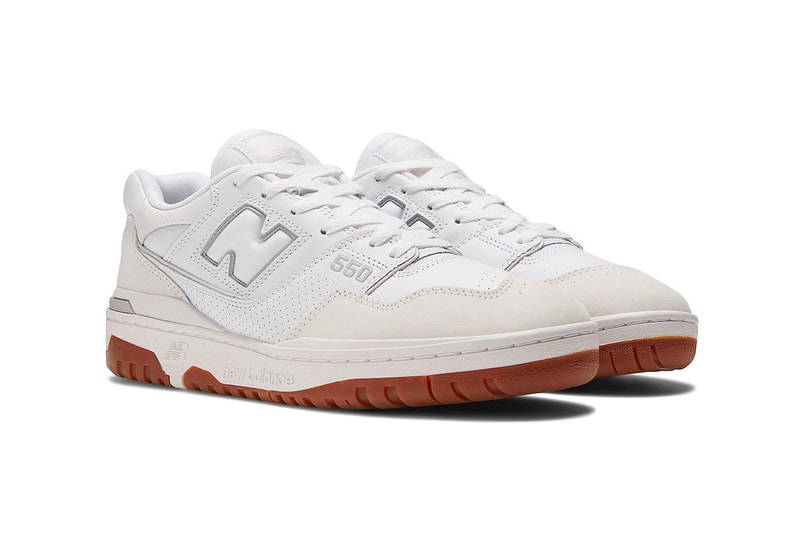 ニューバランス550からオールホワイトを纏った新色 “ホワイトガム”がスタンバイ New Balance 550 Surfaces in "White Gum" BB550WGU release info nb 650 basketball low-tops