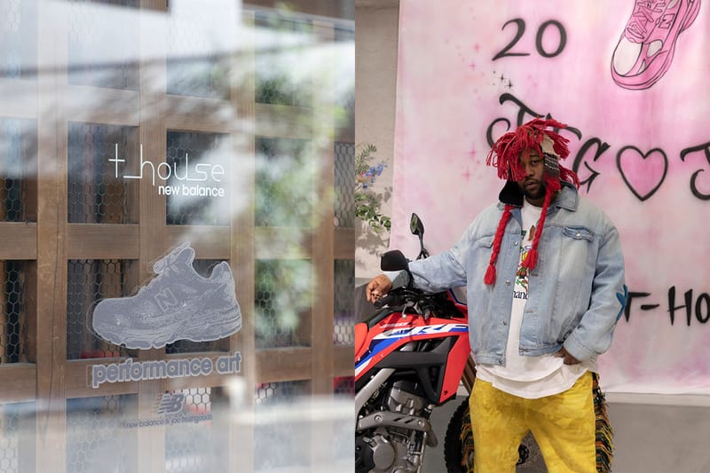 Joe Freshgoods によるインスタレーション “Performance Art” が T-HOUSE New Balance にて開催中