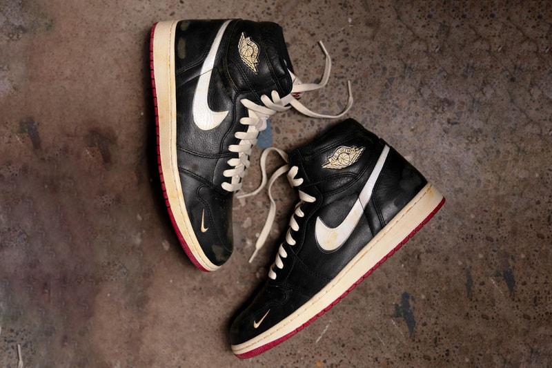 ナイジェルシルベスター x エアジョーダン1の最新モデルをチェック Nigel Sylvester Air Jordan 1 High OG Black Release Info date store list buying guide photos price