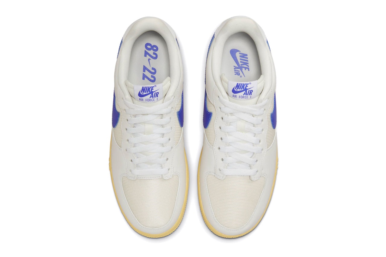 ナイキから爽やかな配色の新作 エアフォース 1 ユーティリティ “レーサーブルー”が登場 Nike Swoosh Air Force 1 Racer Blue Lemon White Sail Sneaker Trainers Jordan Brand Utility Fashion Streetwear Style