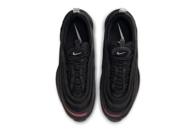 Nike からレッドラインが光るベーシックな新作 エアマックス 97が登場 Nike Air Max 97 Black Iridescent Red FD0655 001 Release Info date store list buying guide photos price