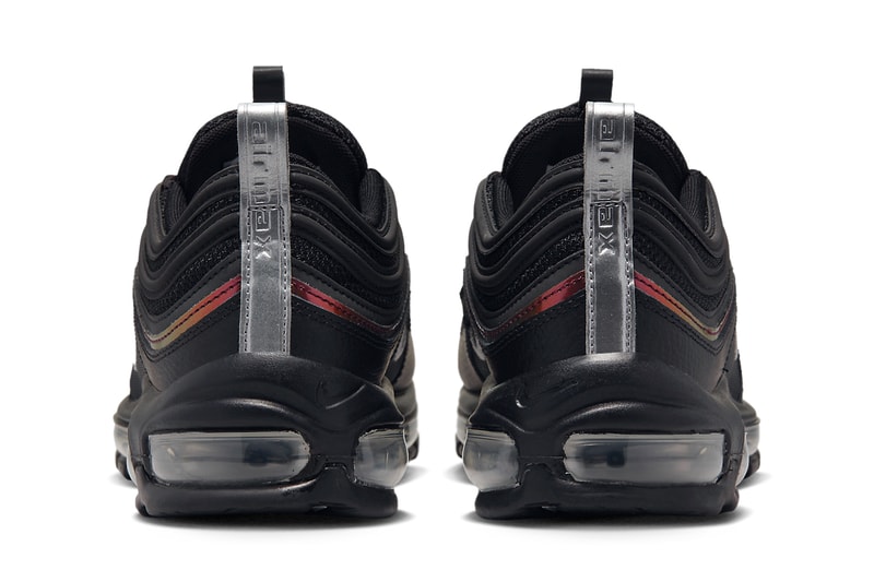 Nike からレッドラインが光るベーシックな新作 エアマックス 97が登場 Nike Air Max 97 Black Iridescent Red FD0655 001 Release Info date store list buying guide photos price