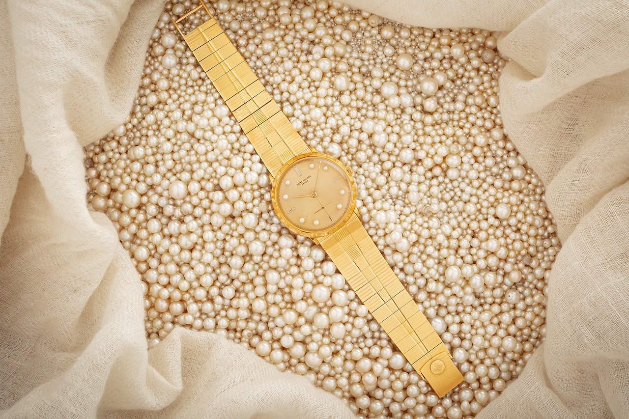 パテック・フィリップ 史上最も個性的な時計がオークションに登場 The Watch Is The Only Yellow Gold Patek Philippe Ref 2573 With Pearl Markers And Was Commissioned By The Emir of Bahrain