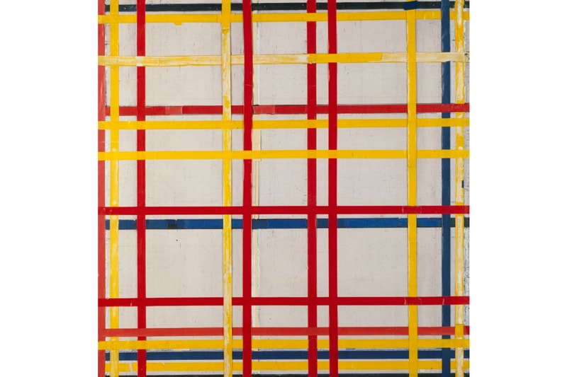 ピート・モンドリアンの絵が75年以上逆に吊るされていたことが判明  Piet Mondrian New York City I Painting Upside Down for over 75years