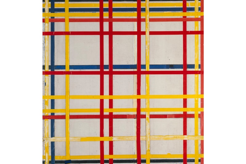 ピート・モンドリアンの絵が75年以上逆に吊るされていたことが判明  Piet Mondrian New York City I Painting Upside Down for over 75years
