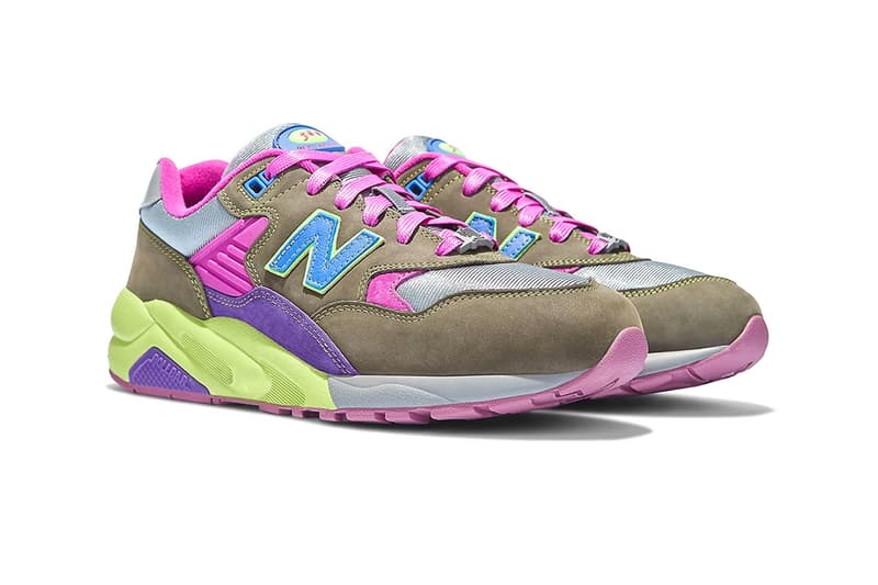 ストレイ ラッツ x ニューバランスによる最新コラボ580が発売 stray rats new balance 580 MT580SR2 MT580ST2 purple pink neon green gray burgundy release date info store list buying guide photos price 