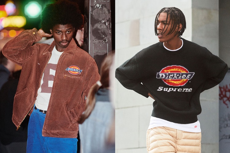 Supreme x Dickies® による2022年秋シーズンのコラボコレクションが到着