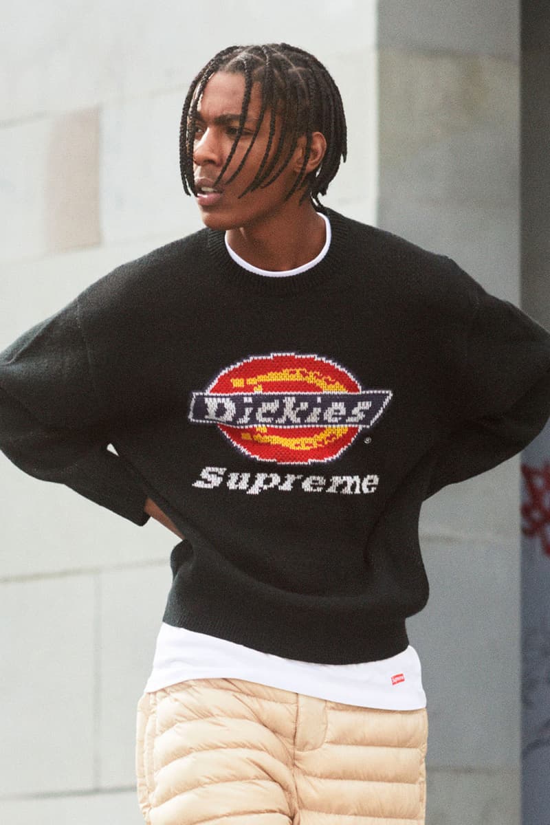 シュプリーム x ディッキーズ®による2022年秋シーズンのコラボコレクションが発売 Supreme x Dickies® collab collection 2022 fall release info