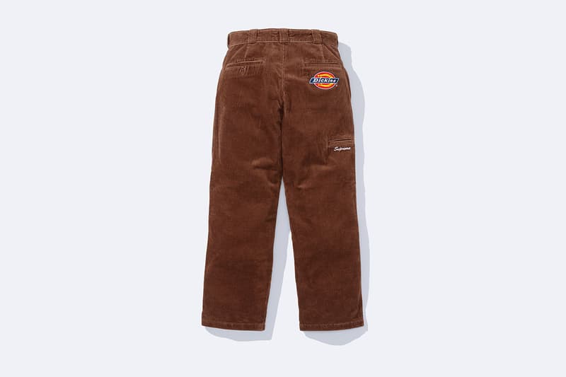 シュプリーム x ディッキーズ®による2022年秋シーズンのコラボコレクションが発売 Supreme x Dickies® collab collection 2022 fall release info