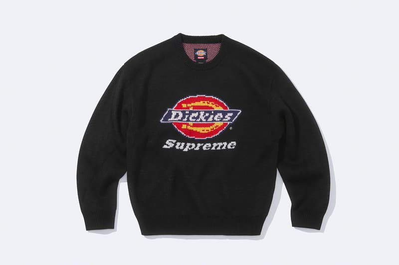 シュプリーム x ディッキーズ®による2022年秋シーズンのコラボコレクションが発売 Supreme x Dickies® collab collection 2022 fall release info