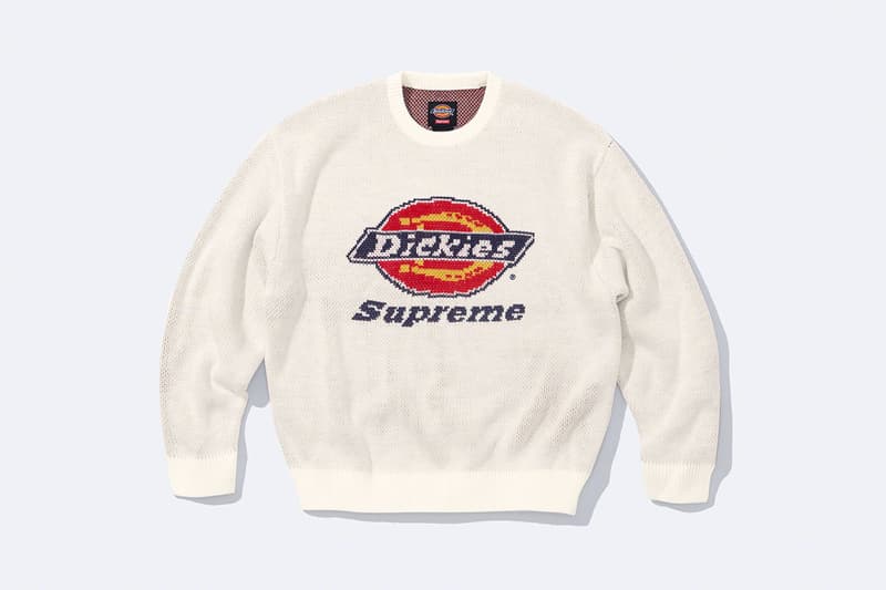 シュプリーム x ディッキーズ®による2022年秋シーズンのコラボコレクションが発売 Supreme x Dickies® collab collection 2022 fall release info