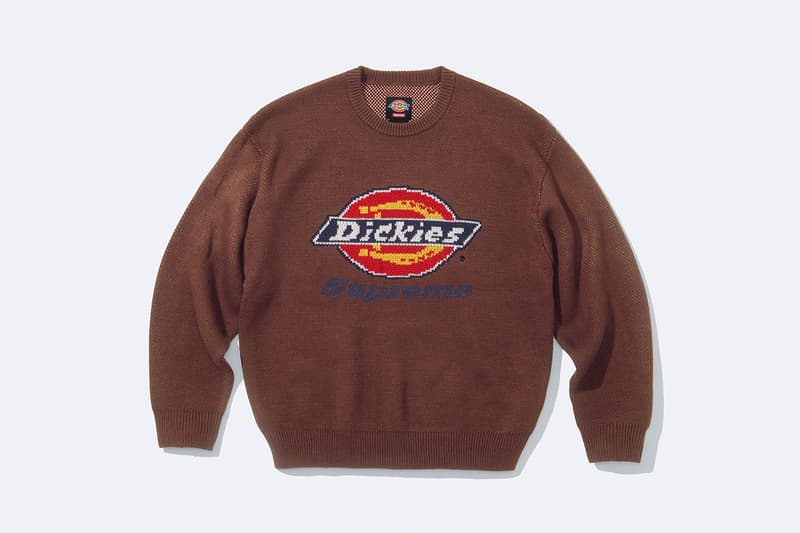 シュプリーム x ディッキーズ®による2022年秋シーズンのコラボコレクションが発売 Supreme x Dickies® collab collection 2022 fall release info