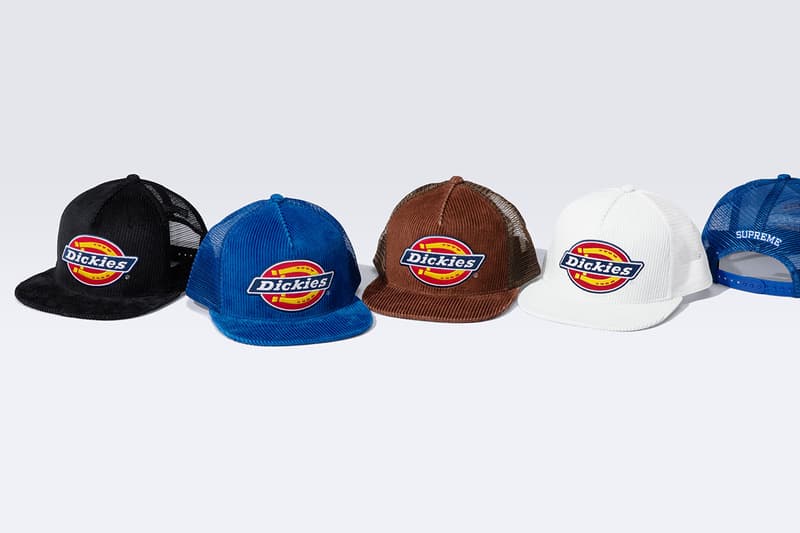 シュプリーム x ディッキーズ®による2022年秋シーズンのコラボコレクションが発売 Supreme x Dickies® collab collection 2022 fall release info