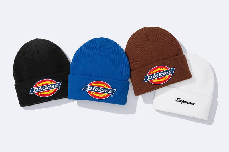 シュプリーム x ディッキーズ®による2022年秋シーズンのコラボコレクションが発売 Supreme x Dickies® collab collection 2022 fall release info