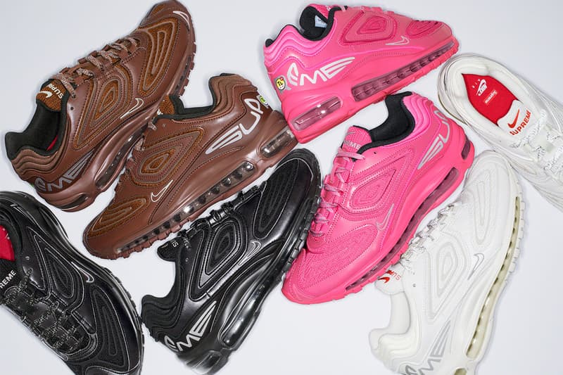 シュプリーム x ナイキによる2022年秋シーズンの最新コラボ Air Max 98 TL が登場 Supreme x Nike Air Max 98 TL release info