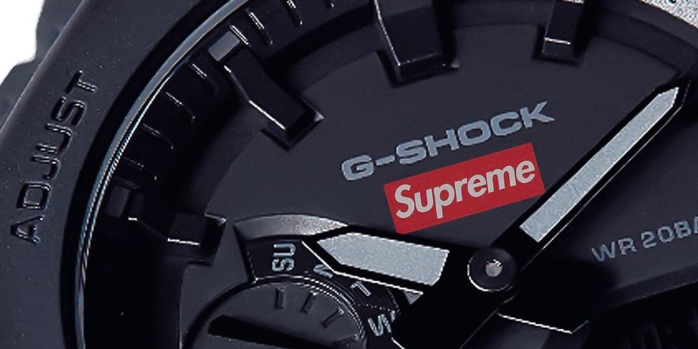 シュプリーム x ノースフェイス x Gショックのコラボが登場か 