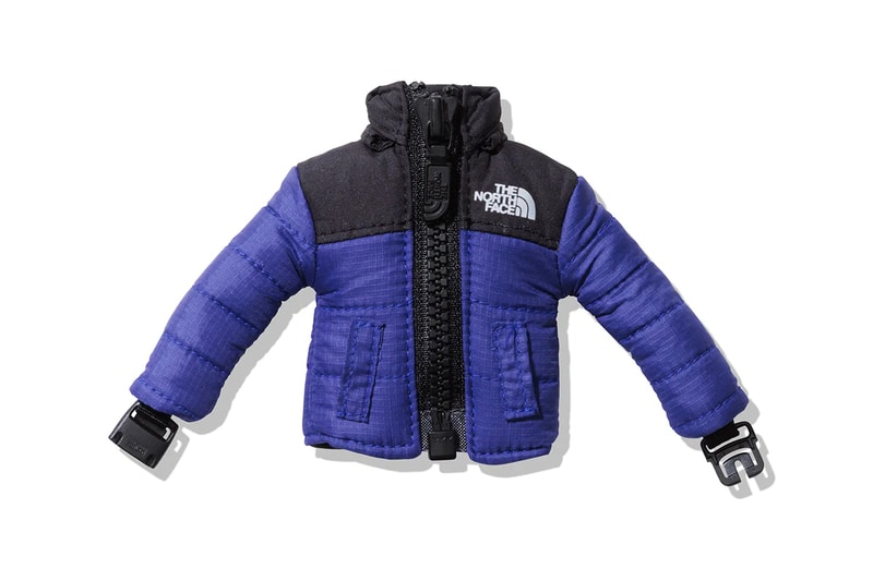 ザノースフェイスから新作キーケース ミニヌプシジャケットが登場 The North Face Face Introduces Mini Nuptse Jacket Keychains black yellow blue green gray sleeve buckle padded playful release info date price 