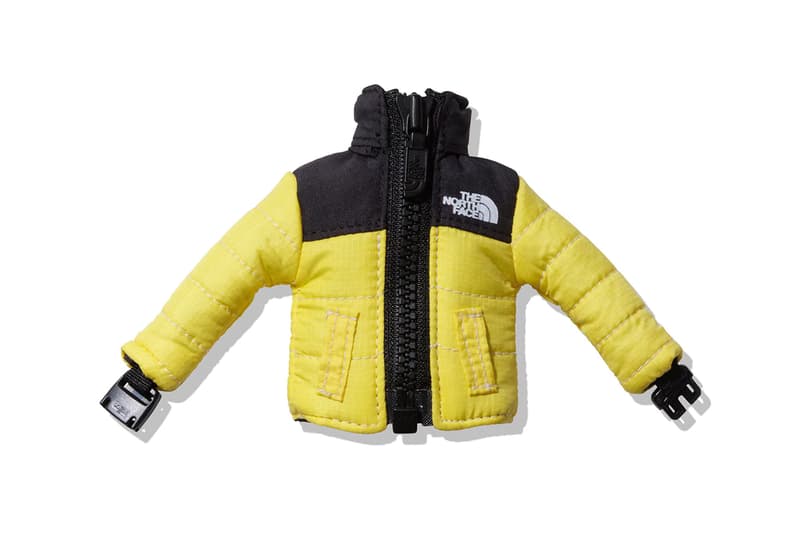 ザノースフェイスから新作キーケース ミニヌプシジャケットが登場 The North Face Face Introduces Mini Nuptse Jacket Keychains black yellow blue green gray sleeve buckle padded playful release info date price 