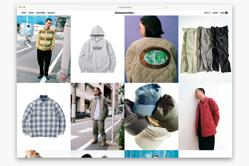 ディスイズネバーザットが日本国内初となる公式オンラインストアをオープン thisisneverthat opens its first official online store in Japan
