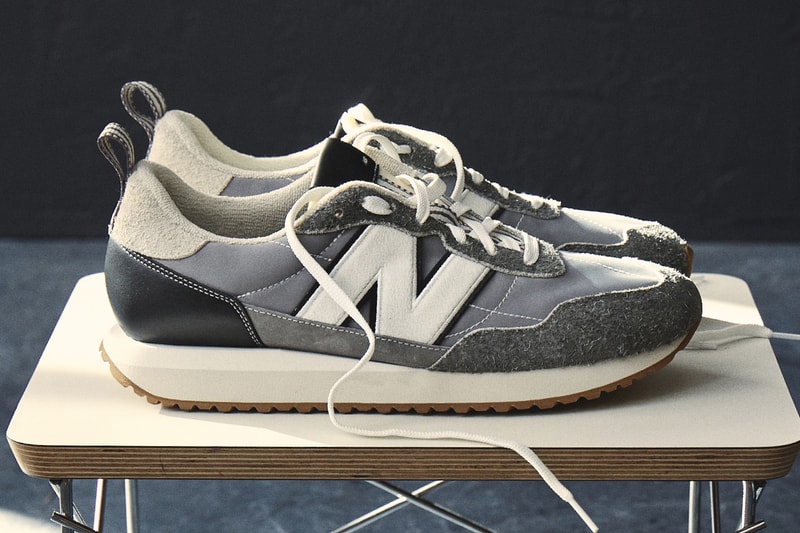 トッドスナイダーxニューバランスによる最新コラボモデル 237 “シティジム”がリリース Todd Snyder New Balance 237 Collaboration city gym gray waffle 70s oversized n satin suede release info date price