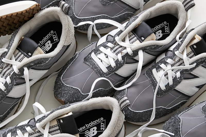 トッドスナイダーxニューバランスによる最新コラボモデル 237 “シティジム”がリリース Todd Snyder New Balance 237 Collaboration city gym gray waffle 70s oversized n satin suede release info date price