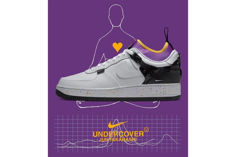 アンダーカバー x ナイキ エアフォース 1 ローの発売情報が解禁 UNDERCOVER x Nike Air Force 1 fall winter 2022 release info