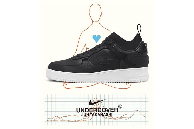 アンダーカバー x ナイキ エアフォース 1 ローの発売情報が解禁 UNDERCOVER x Nike Air Force 1 fall winter 2022 release info