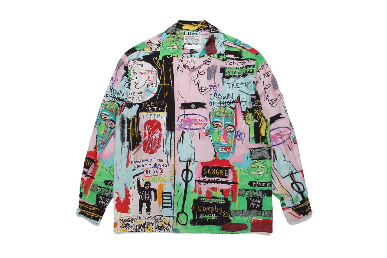 ワコマリアxバスキアとの最新コラボアイテムがリリース　WACKO MARIA x Jean-Mihel Basquiat  newest collab products has released
