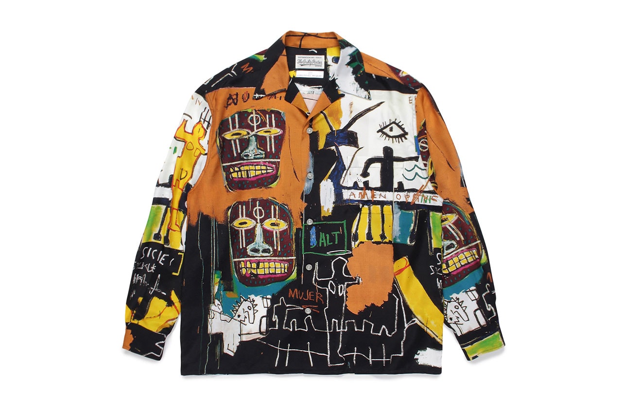 ワコマリアxバスキアとの最新コラボアイテムがリリース　WACKO MARIA x Jean-Mihel Basquiat  newest collab products has released