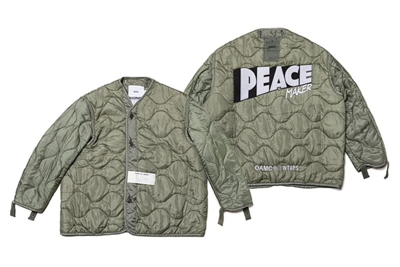 WTAPS と OAMC が限定121着のシリアルナンバー入りコラボジャケットを発売