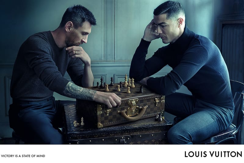 Louis Vuitton の最新キャンペーンにリオネル･メッシとクリスティアーノ・ロナウドが登場
