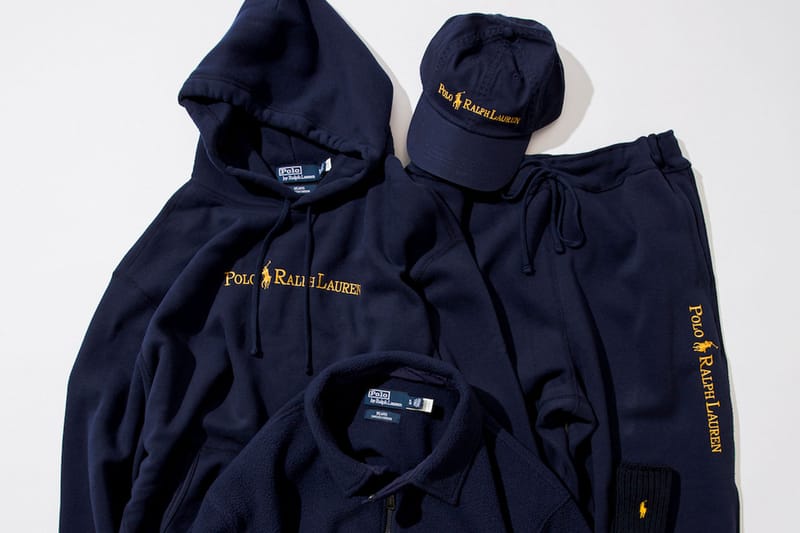 BEAMS が Polo Ralph Lauren に別注した Navy＆Gold ロゴコレクション第2弾がリリース