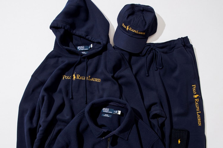 BEAMS が Polo Ralph Lauren に別注した Navy&Gold ロゴコレクション第2弾がリリース