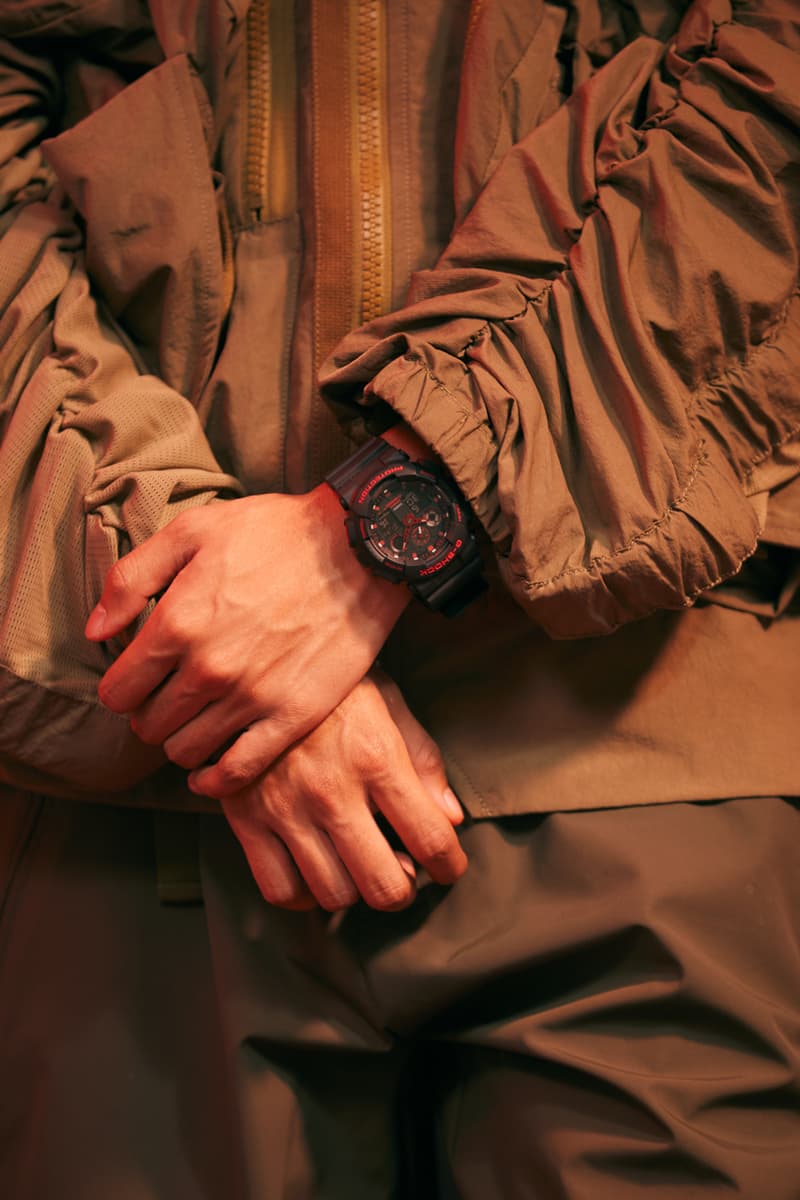 ジーショックからブランドカラーを体現する“イグナイト レッド”シリーズが発売 G-SHOCK Ignite Red Series Lookbook Specs Features Watches GA-B2100BNR-1A GA-2200BNR-1A GA-100BNR-1A GA-700BNR-1A Fiery Red Industrial Shock-Resistant