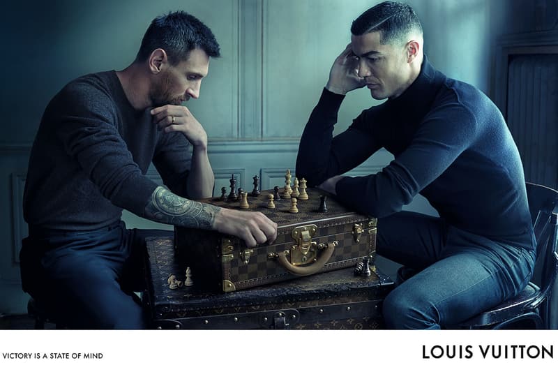 ルイ・ヴィトンの最新キャンペーンにリオネル･メッシとクリスティアーノ・ロナウドが登場 Cristiano Ronaldo and Lionel Messi's Louis Vuitton Campaign ANNIE LEIBOVITZ