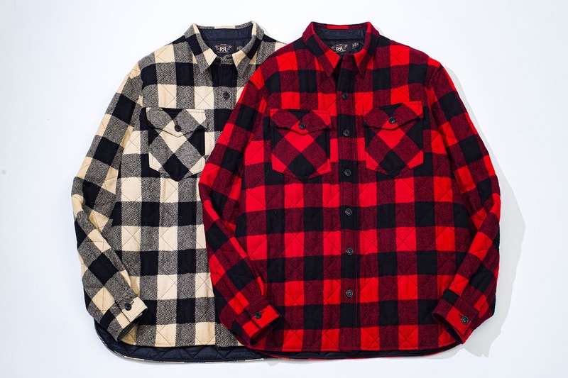 ロンハーマンからダブル・アールエルに別注したシャツジャケットが登場 Quilted shirt jacket from Ron Herman special collaboration with  Double RL
