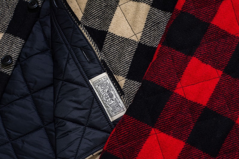ロンハーマンからダブル・アールエルに別注したシャツジャケットが登場 Quilted shirt jacket from Ron Herman special collaboration with  Double RL