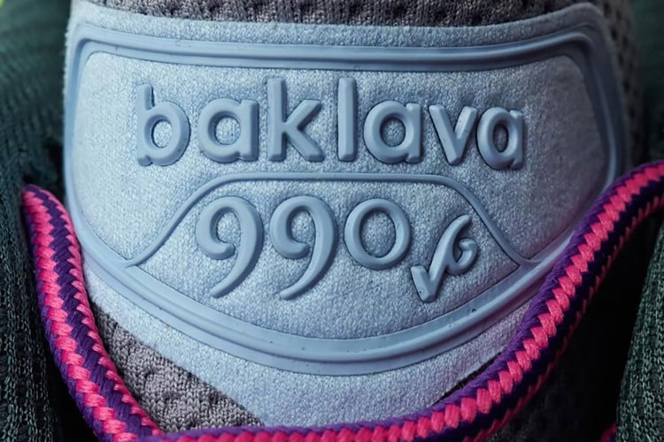 Action Bronson の手掛ける Baklava Flea Market から New Balance とのコラボ990v6がスタンバイ
