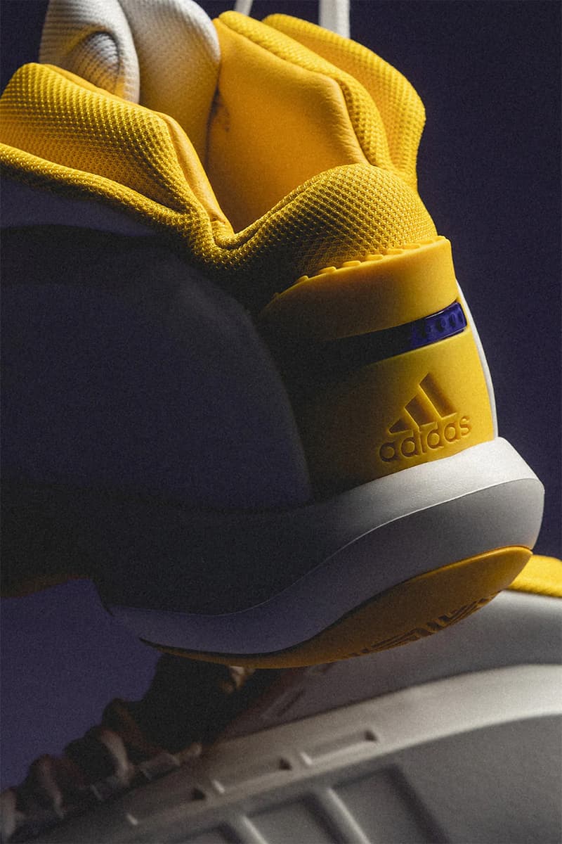 アディダスからコービー・ブライアントのシグネチャーモデル クレイジー 1 “レイカーズ ホーム” が16年ぶりに復刻 kobe bryant adidas crazy 1 lakers home footwear white bold gold court purple GY8947 release date info store list buying guide photos price