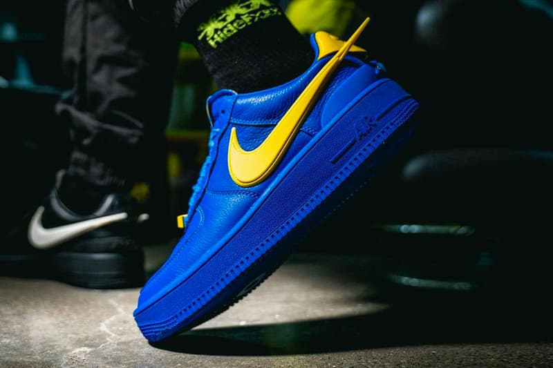 アンブッシュ® x ナイキエアフォース 1 のディテールをチェック AMBUSH Nike Air Force 1 Low On-Foot Look Release Info DV3464-002 DV3464-001 Date Buy Price Phantom