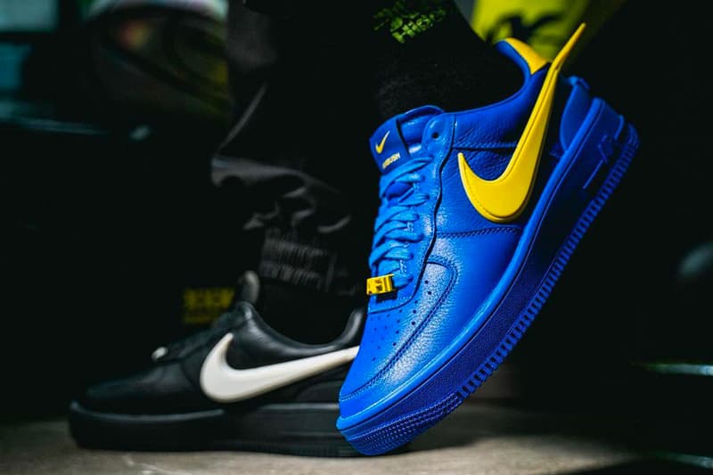 アンブッシュ® x ナイキエアフォース 1 のディテールをチェック AMBUSH Nike Air Force 1 Low On-Foot Look Release Info DV3464-002 DV3464-001 Date Buy Price Phantom