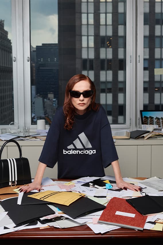 バレンシアガ / アディダス 2023年春夏コレクションのキャンペーンが公開 Balenciaga x adidas SS23 Campaign bella Hadid Isabelle Huppert Han So Hee Jermell Charlo Khadim Sock