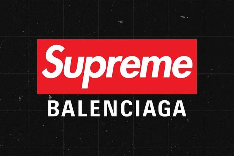 バレンシアガxシュプリームによるコラボレーションが実現か Balenciaga Supreme collaboration rumors louis vuitton designer 